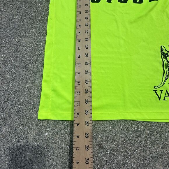 Nike Valeo Futbol FC Soccer Jersey Mens Small Neon Yellow Dri-Fit Graphic Print - Picture 3 of 8